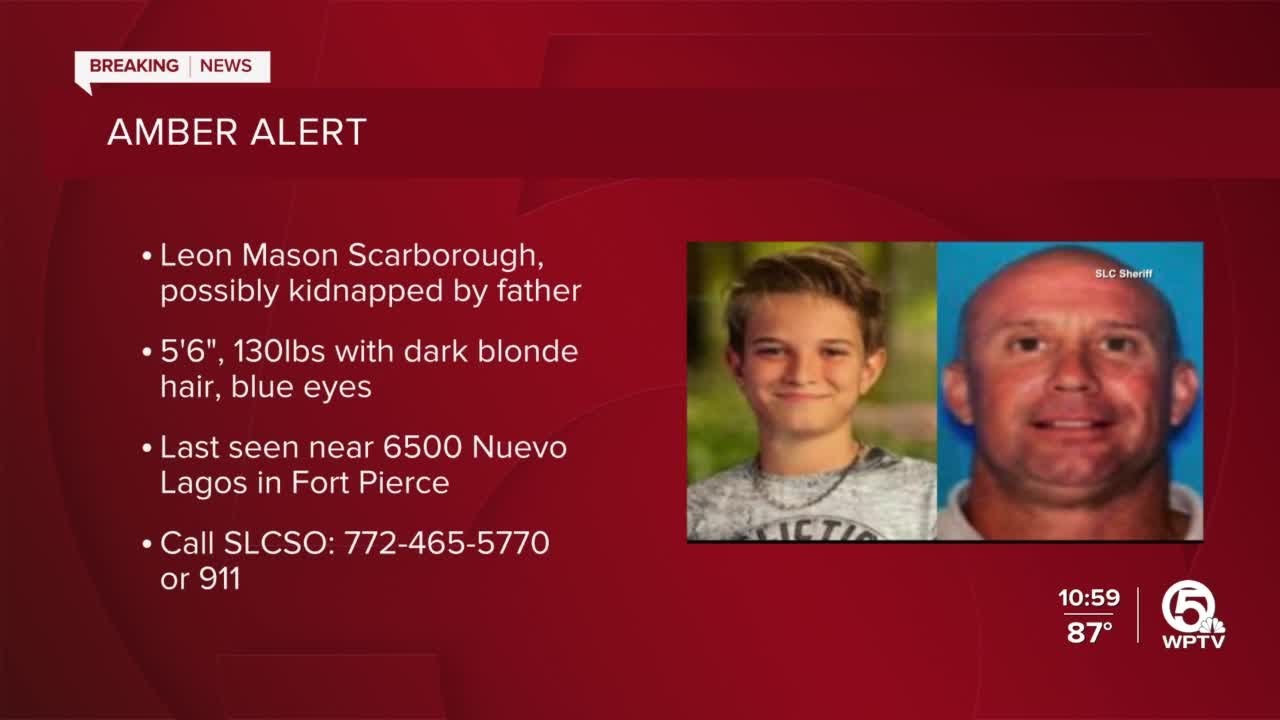 Amber Alert issued for St. Lucie County boy in ‘parental abduction’ case