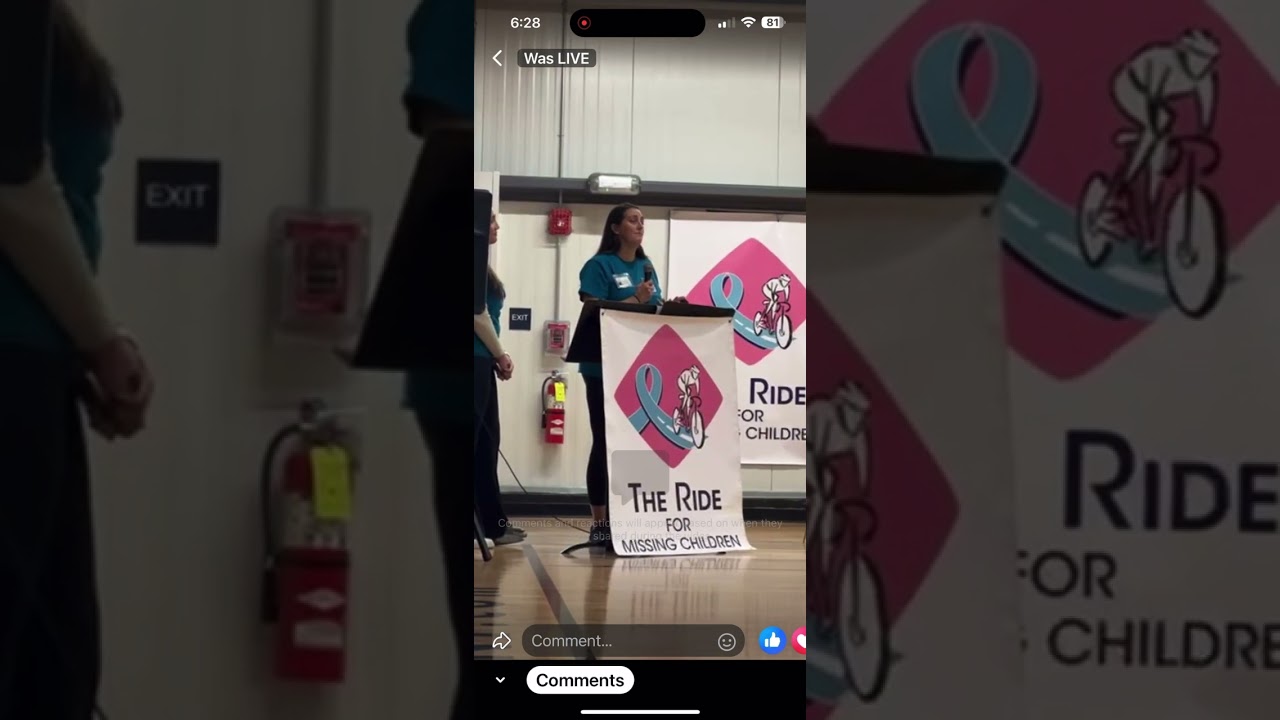 Jené and Trisha at the national center for missing and exploited children ride for the missing