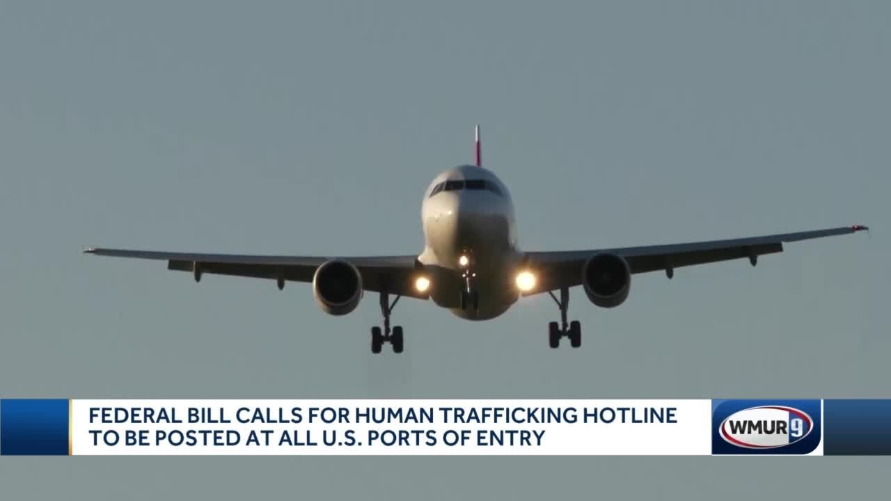 Federal bill calls for Human Trafficking Hotline to be posted at all US ports of entry