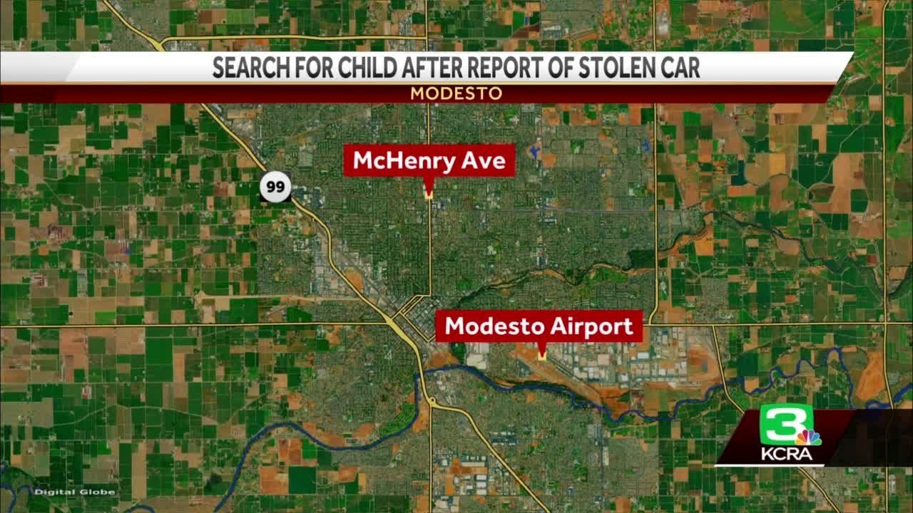 3-year-old girl missing after vehicle stolen was false report, Modesto police say