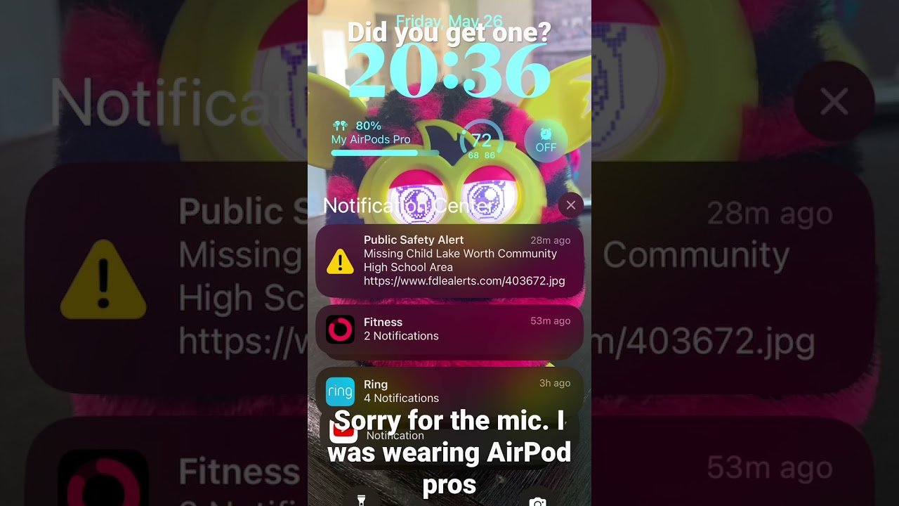 5/26/2023 Public safety alert at lake worth of a missing child. #emergencyalert #shorts