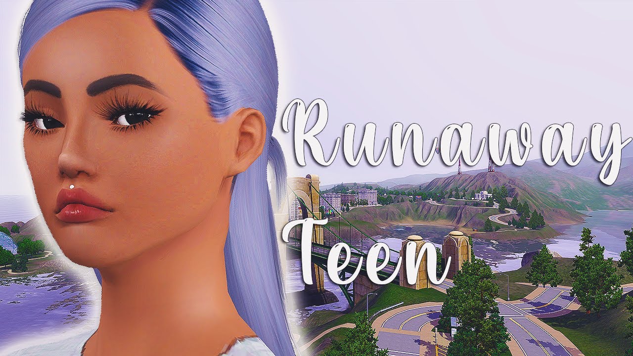 PREGNANT AND FIGHTING?!//THE SIMS 3/RUNAWAY TEEN CHALLENGE #9