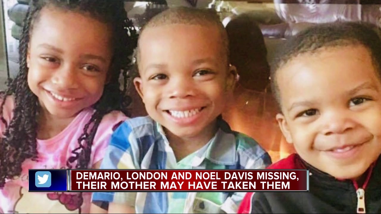 Police looking for 3 missing siblings, believed to be with non-custodial mother