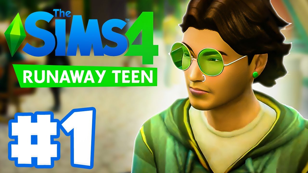0 Simoleons and Living on the Streets! | The Sims 4: Runaway Teen Challenge | EP 1