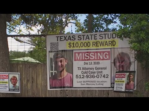 Jason Landry: New sign hung in effort to find missing Texas State student | FOX 7 Austin