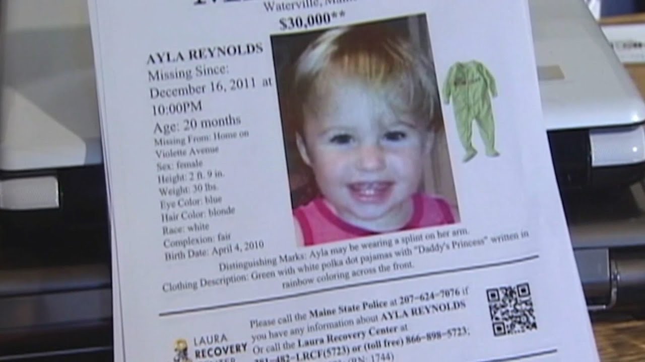 13 years have passed since Maine toddler Ayla Reynolds was last seen