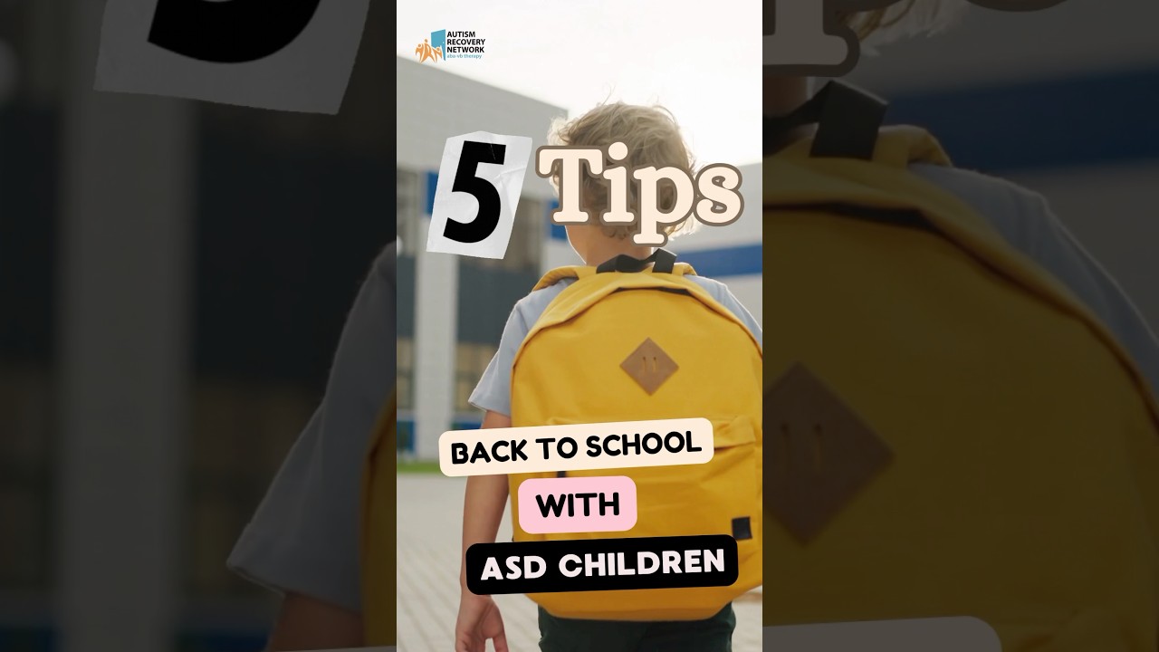 After-school time can be tricky, here’s 5 tips to help your child unwind! #arnsg #autismawareness