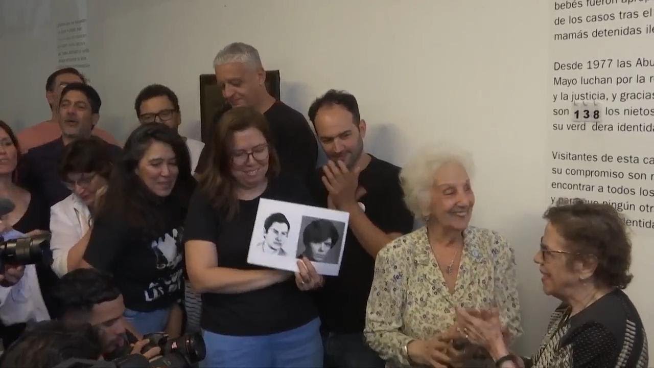 A campaign group in Argentina searching for missing children identifies 138th ‘grandchild’