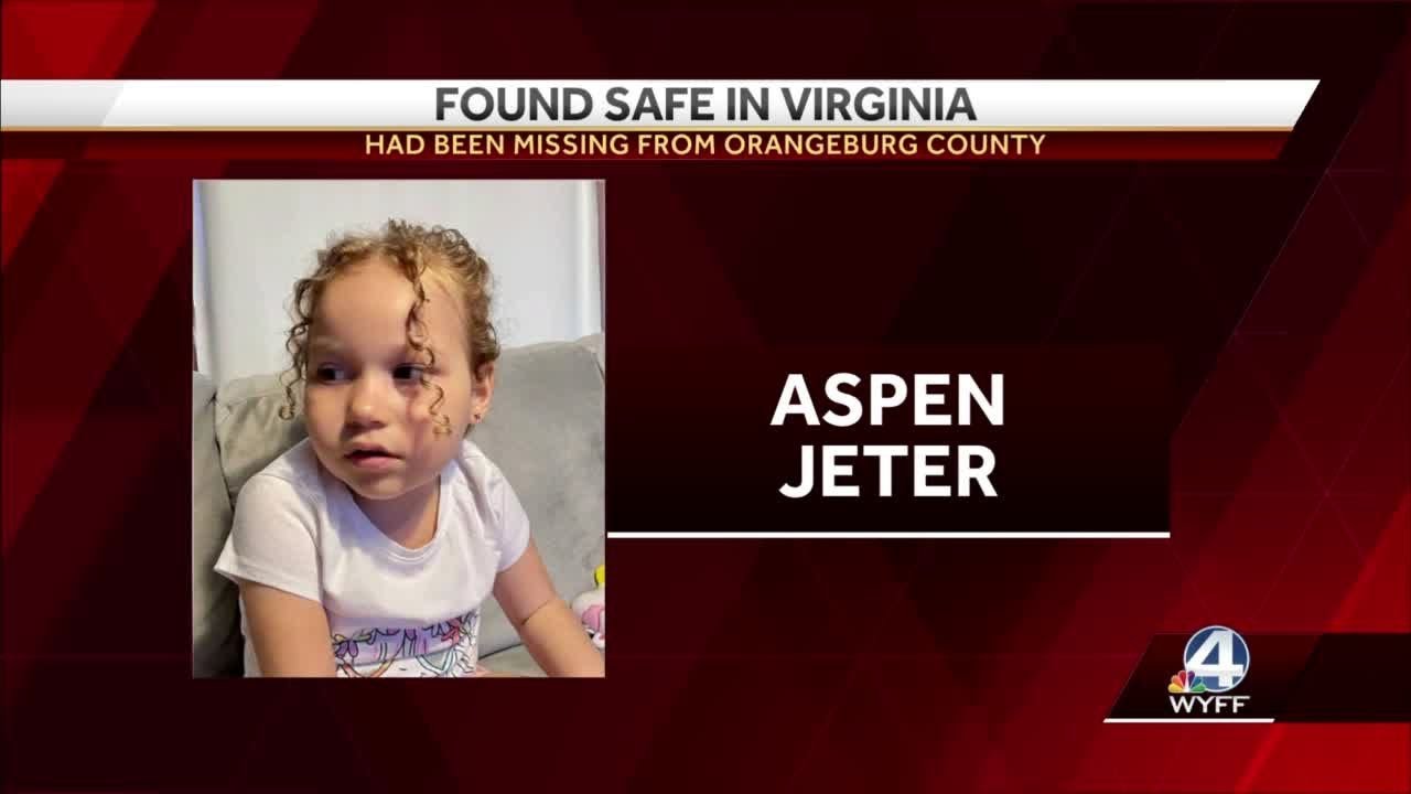 Orangeburg, South Carolina, child reported missing has been found safe, father in custody, deputi…