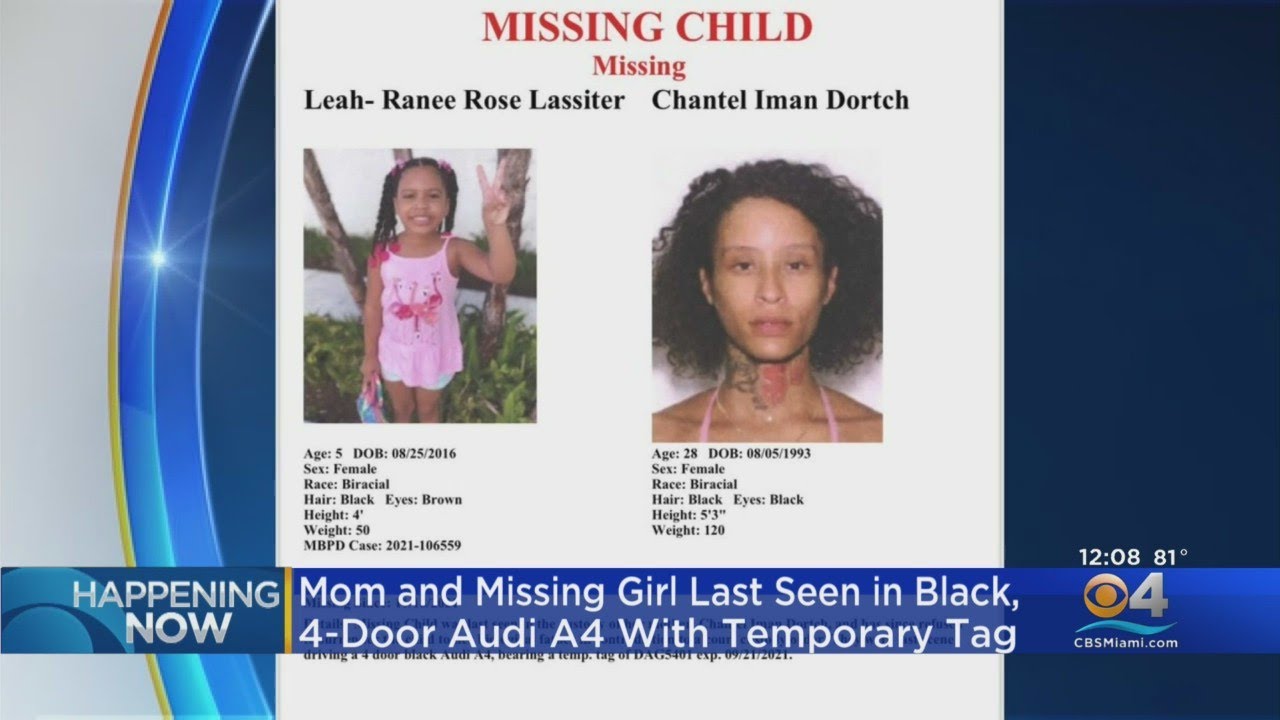 5-Year-Old Girl Missing In Parental Abduction Case In Miami Beach