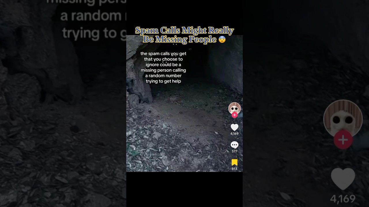 Spam Calls Might Really Be Missing People? 😨 #interesting