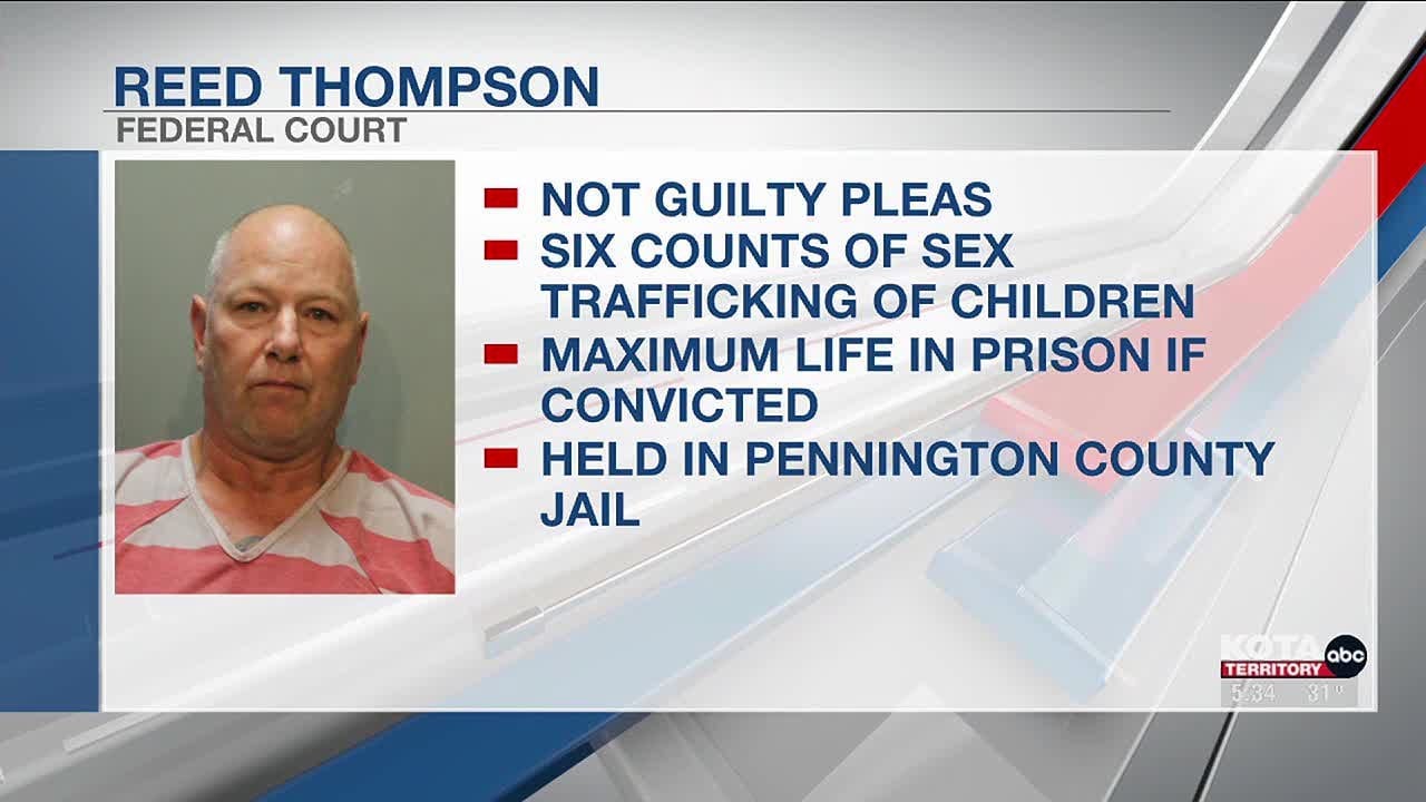 Rapid City man pleads not guilty to sex trafficking of children charges