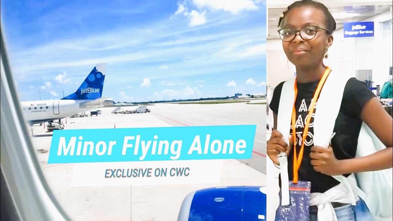 UNACCOMPANIED MINOR FLYING JETBLUE FIRST TIME–MA-FLORIDA