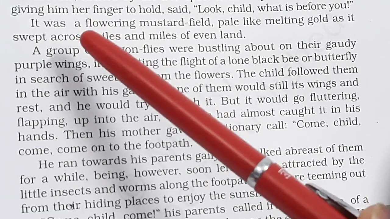 ‘The Lost Child’ by Mulk Raj Anand, fully explained in Hindi with important questions