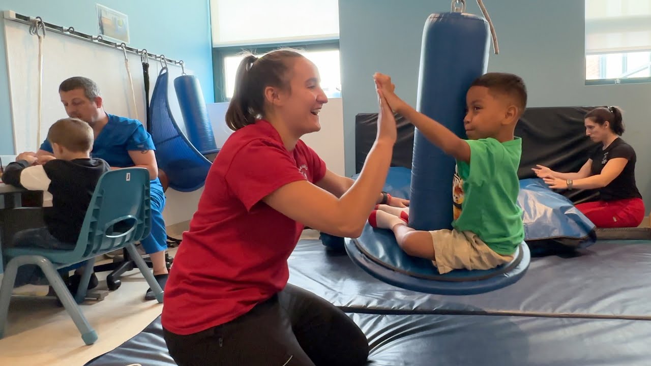 Focusing on each individual child at Rehabilitation Services at Hasbro Children’s Hospital