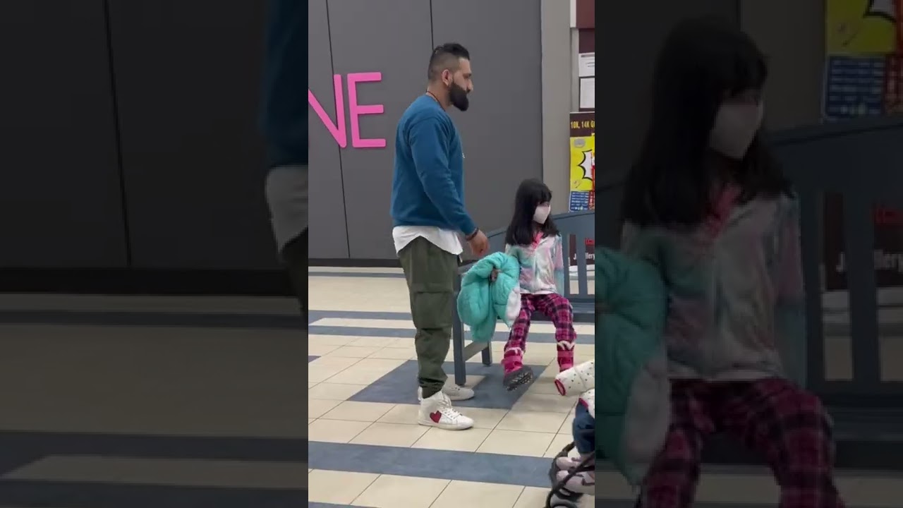 Child abduction social experiment A hero comes to the rescue!