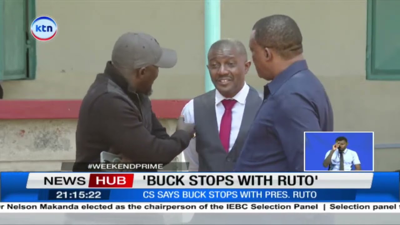 CS Muturi wants President Ruto to tackle abduction cases