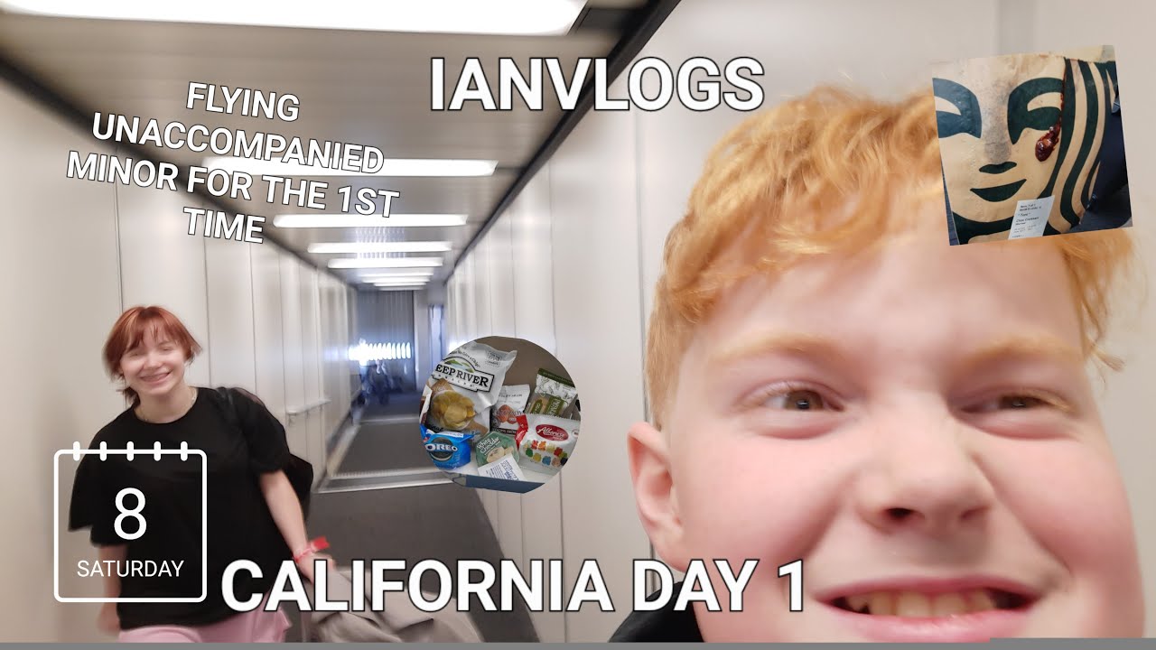 FIRST TIME FLYING UNACCOMPANIED MINOR ON DELTA /// VLOG /// ISHOWGINGER