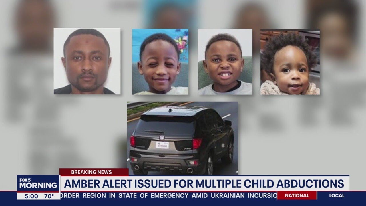 Virginia Amber Alert: 3 children abducted from Virginia Beach; believed to be in ‘extreme danger’