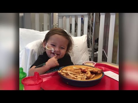 Toddler diagnosed with meningococcal disease making miraculous recovery