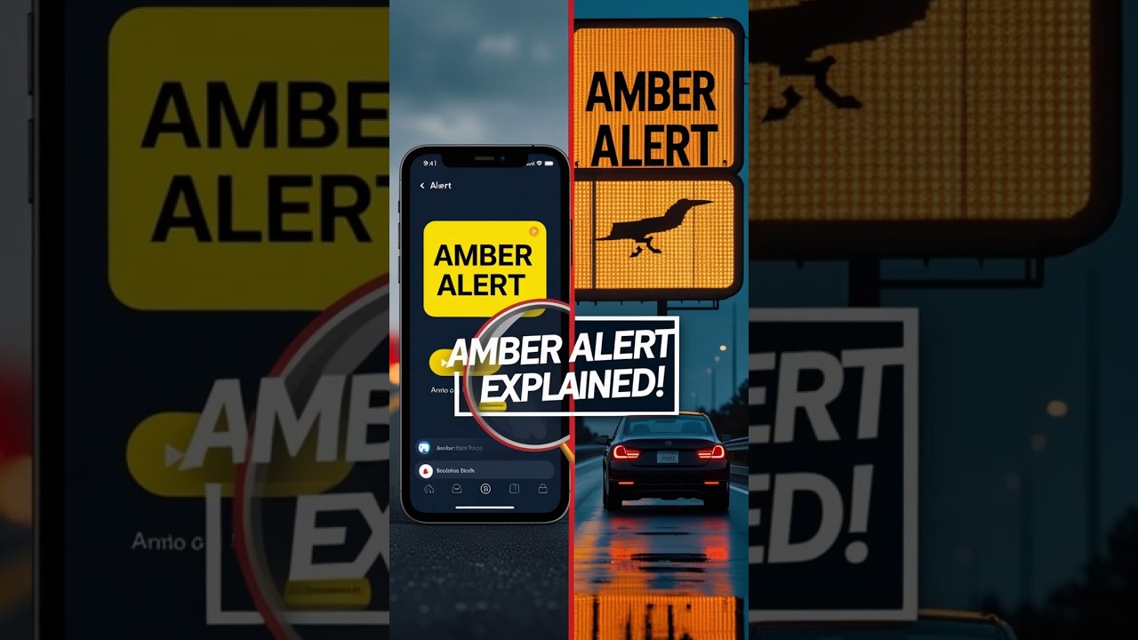 What is an Amber Alert? | Everything You Need to Know in Under 1 Minute #Amber Alert #ChildSafety