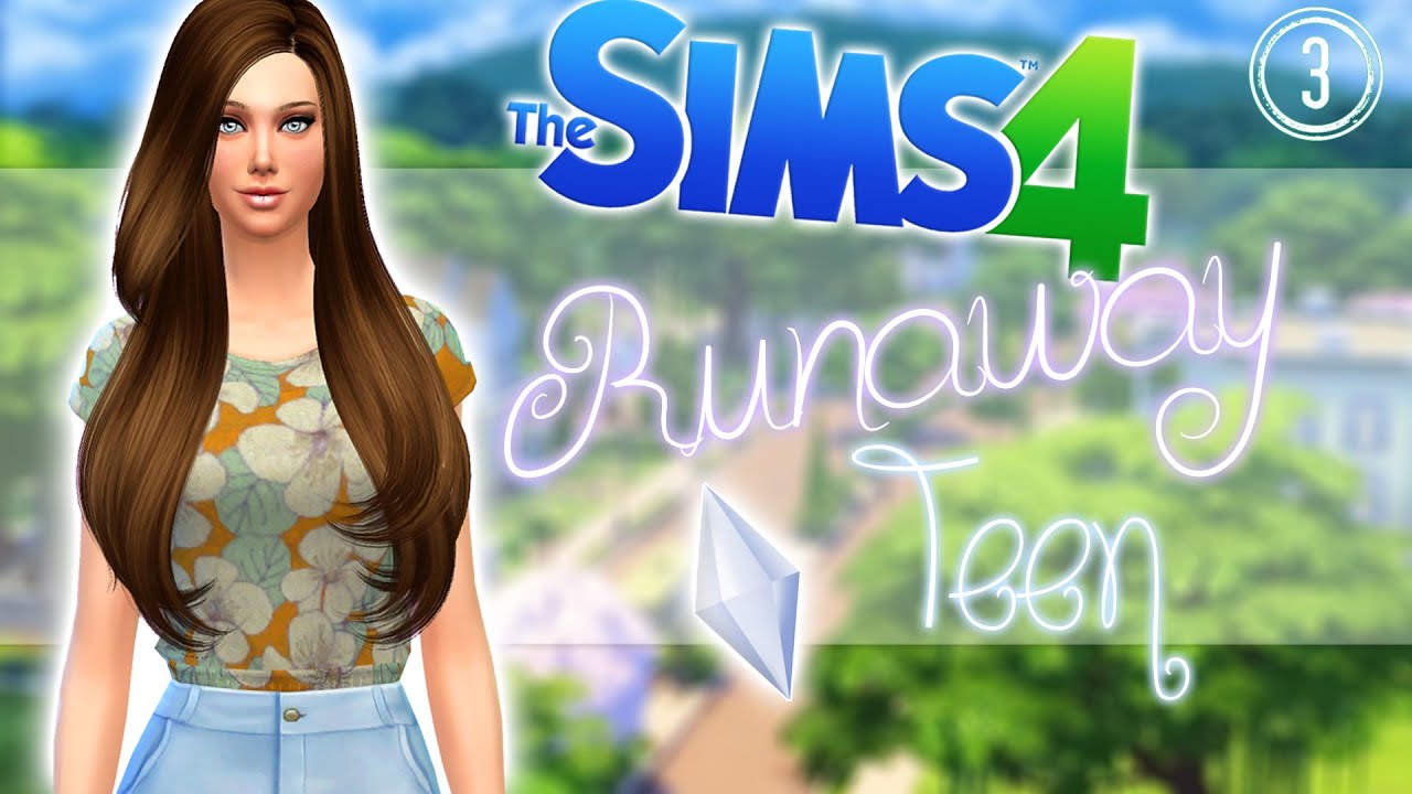 The Sims 4: Runaway Teen Challenge | Part 3 | We Found Love ❤