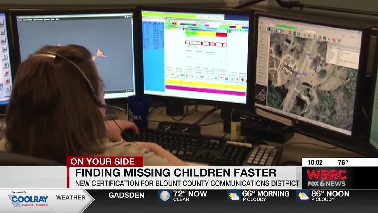 Finding missing children faster: New certification for Blount County Communications District