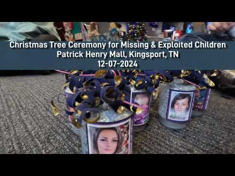 2024 Christmas Tree Ceremony for Missing and Exploited Children | Kingsport Tennessee