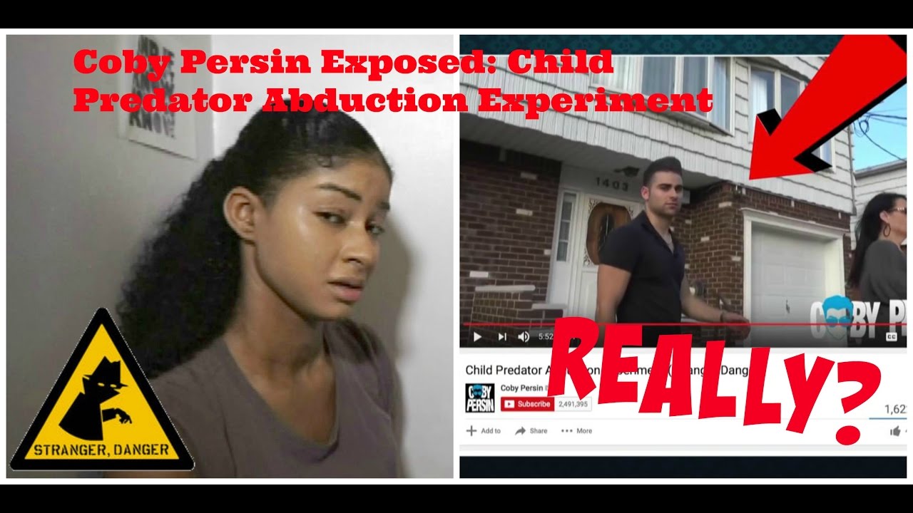 Coby Persin Exposed: Child Predator Abduction Experiment (Stranger Danger) Reaction