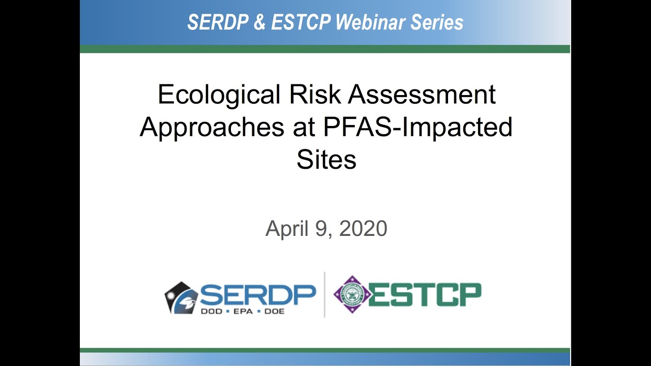 Ecological Risk Assessment of PFASs to Threatened and Endangered Species at AFFF Sites
