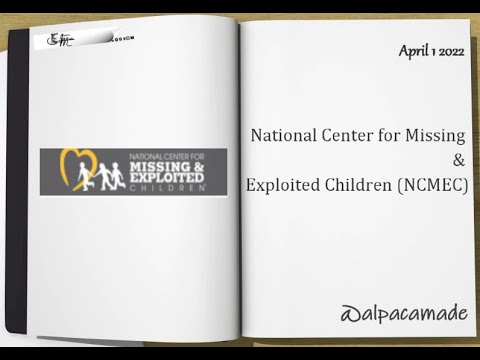 National Center For Missing & Exploited | Alpacamade