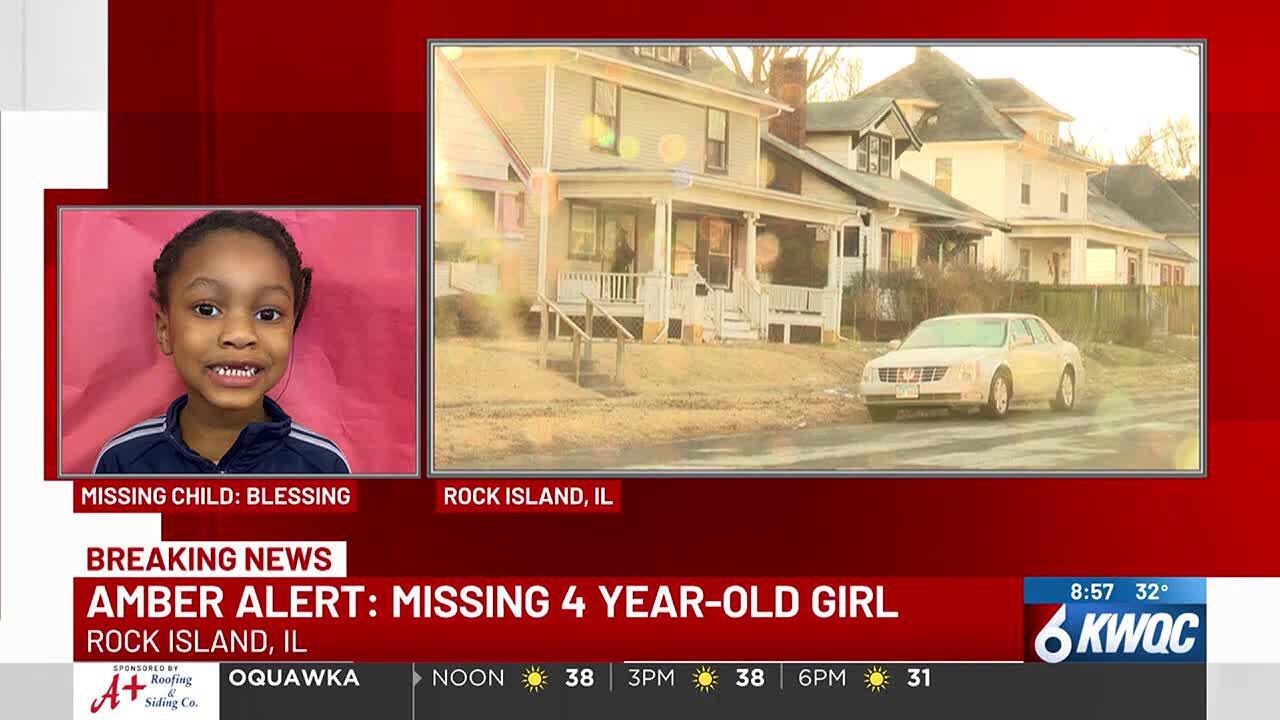 Rock Island police issue Amber Alert for missing 4-year-old