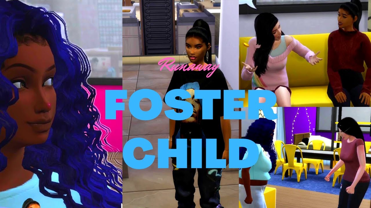 Runaway Teen Foster Edition S1E1| the sims 4