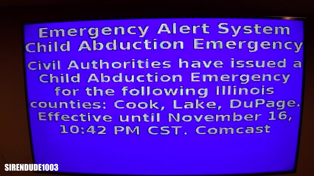 -Alert Cancelled- CHILD ABDUCTION EMERGENCY EAS 11/16/20