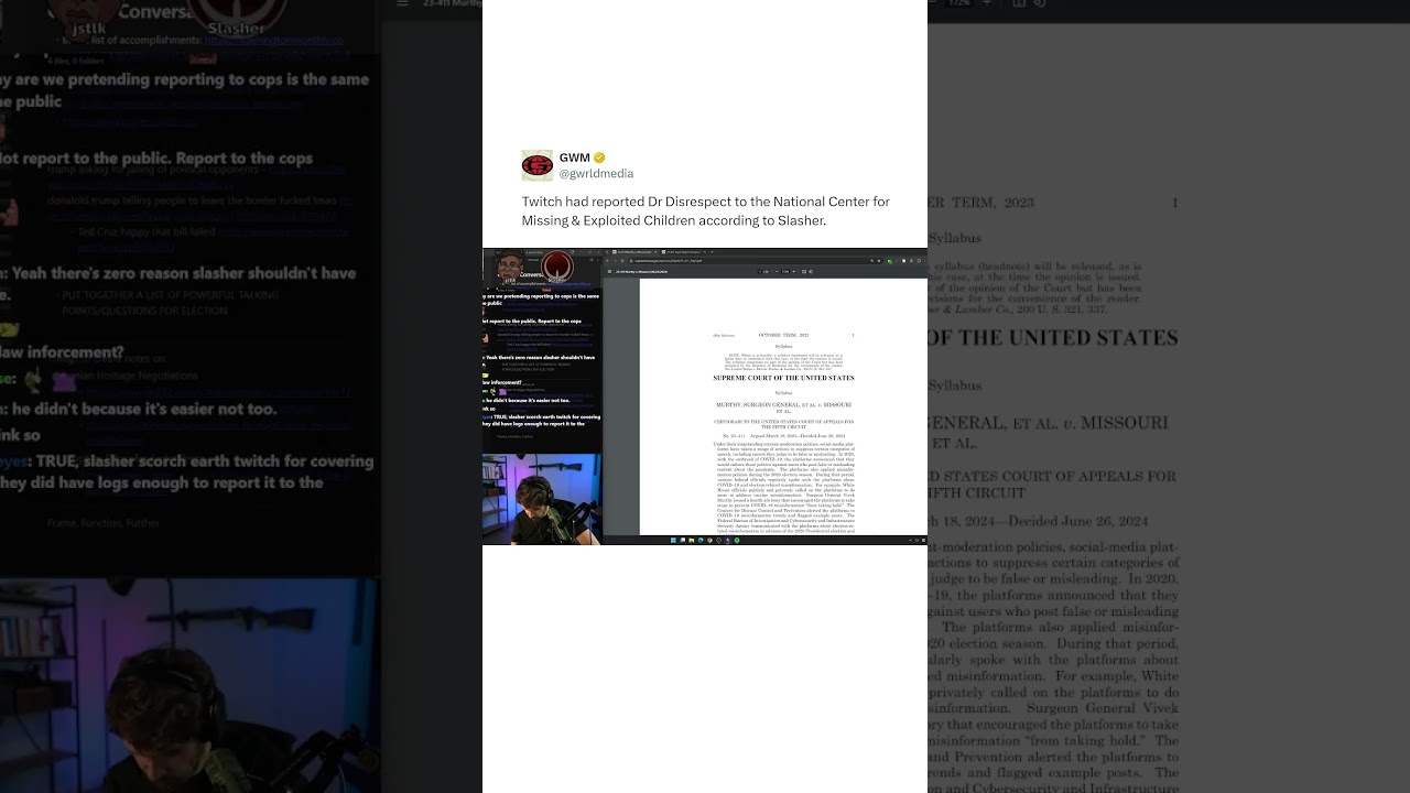 Twitch reported Dr Disrespect to the National Center for Missing and Exploited Children