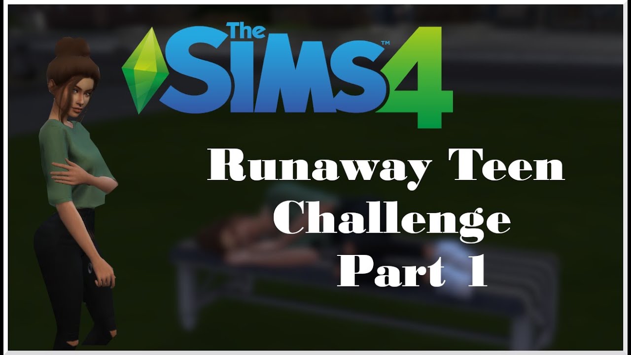 SIMS 4: Abgehauen und ohne Geld😓😥| RUNAWAY TEEN CHALLENGE Pt.1 – Let´s Sims