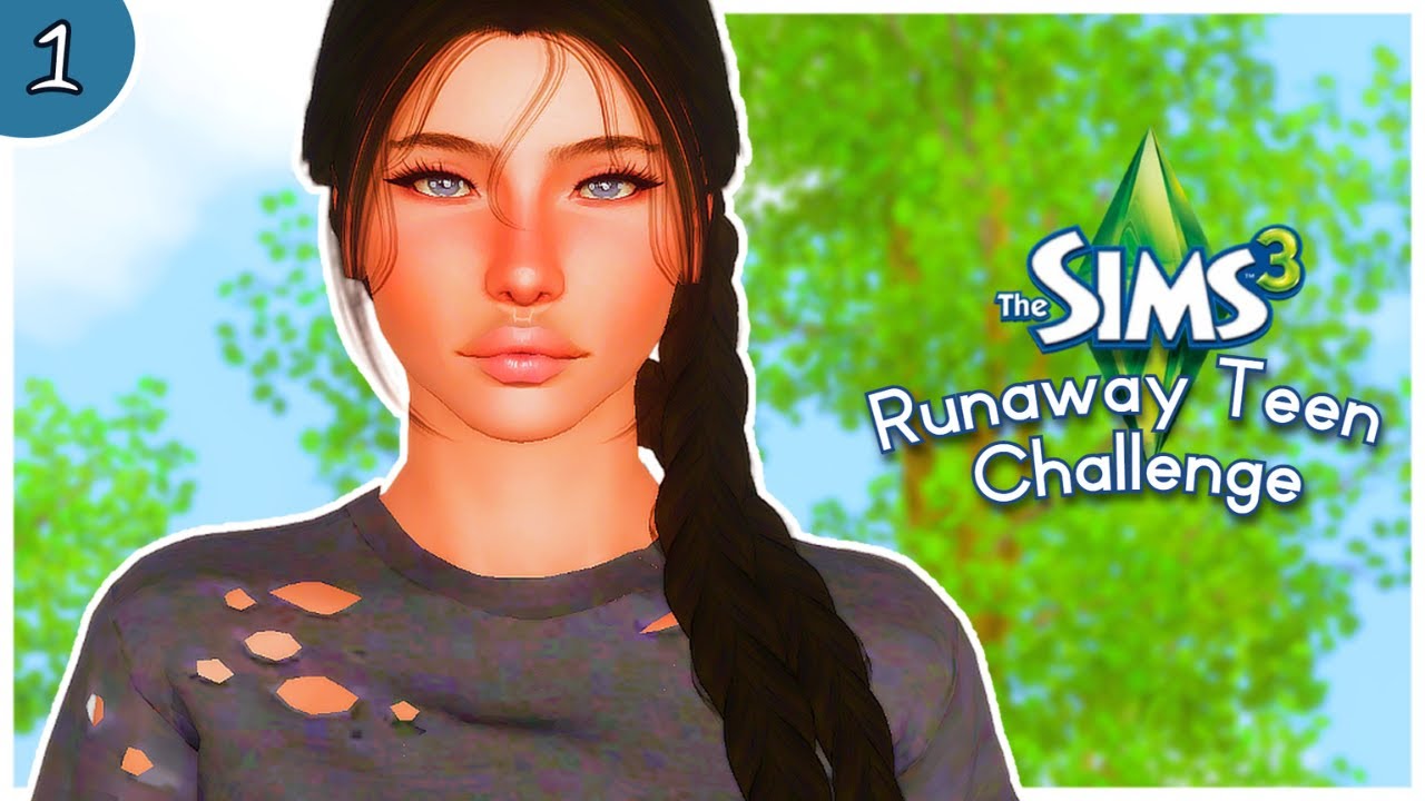 ✧ ep O1 | homeless and broke! // runaway teen challenge • the sims 3 ✧