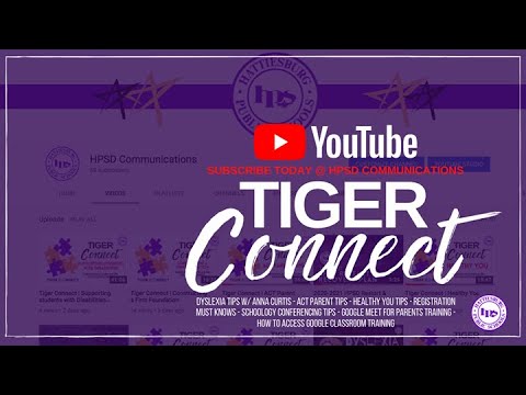 HPSD Tiger Connect | Exceptional Children and Health Services (March 23, 2021)