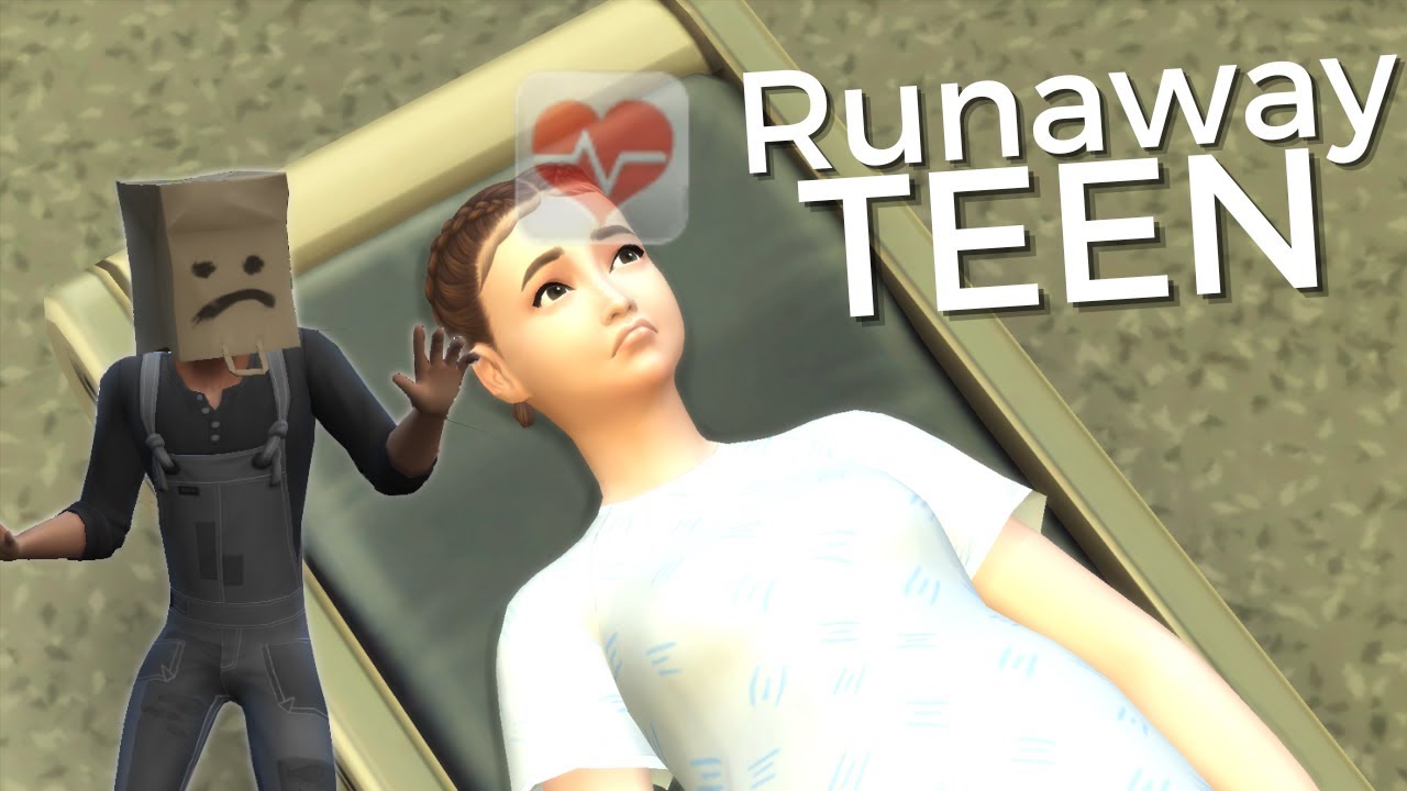 BIRTHDAY DISASTER!? || The Sims 4: Runaway Teen episode 7
