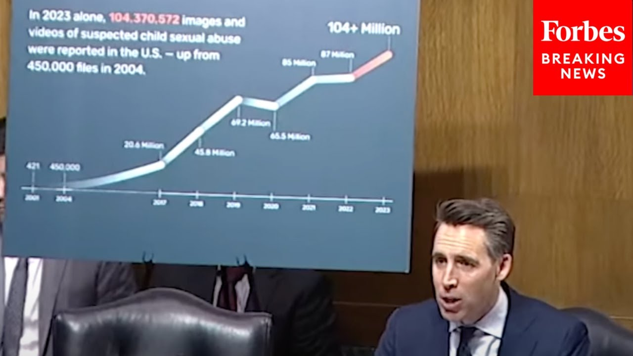 ‘We Have To Do Something About This’: Josh Hawley Decries Online Child Sexual Exploitation