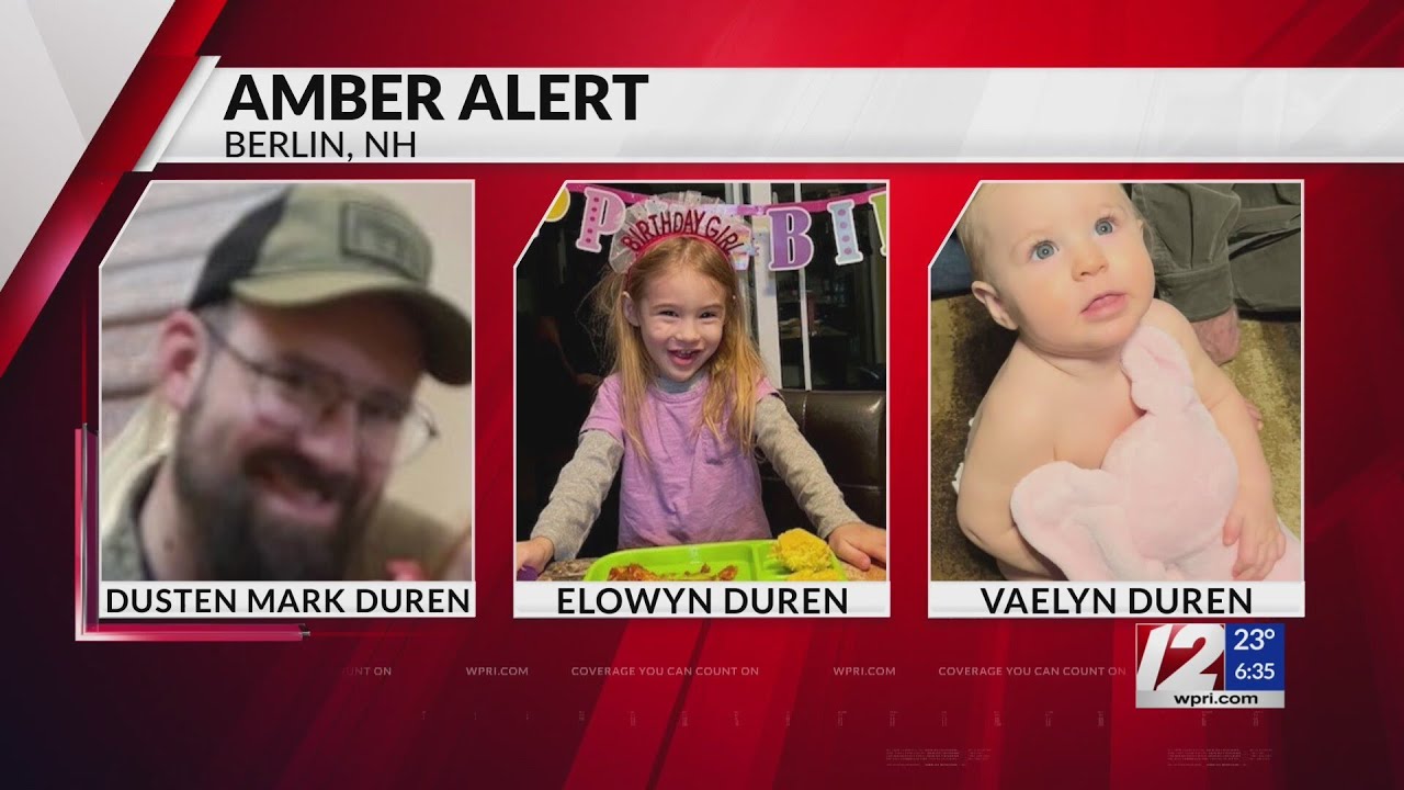 Amber Alert issued for 2 New Hampshire children