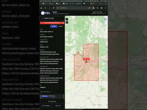 EAS – Child Abduction Emergency: 8 year old black girl kidnapped from Spokane.