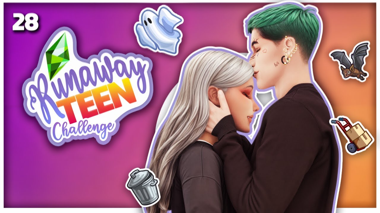 💚Ale zapytaj matkę o ojca… 💚 | Runaway Teen Challenge | The Sims 4 | Odcinek 28