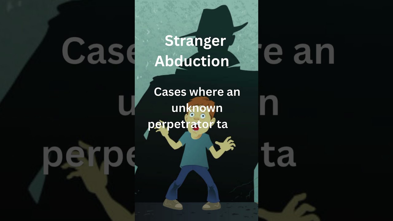 #stranger abduction, #criminology ,#crime, #criminal, #abductor ,#abduct,