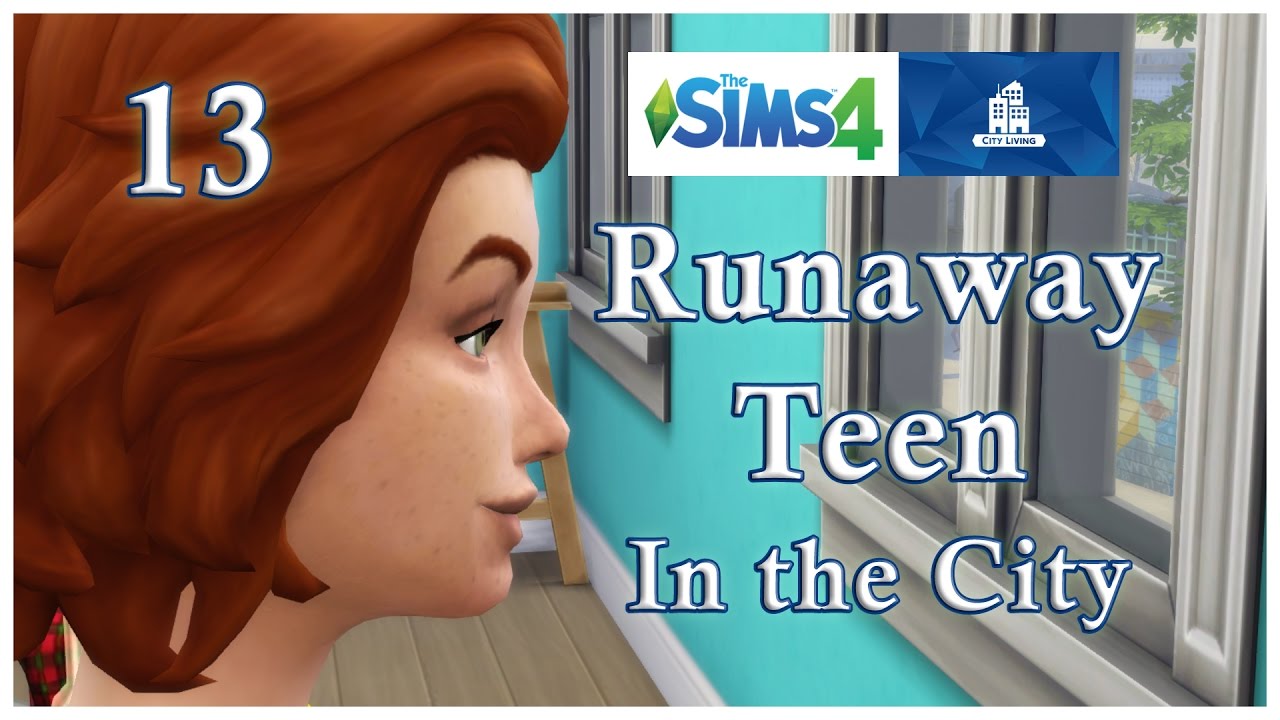 The Sims 4: Runaway Teen in the City Pt 13: Going for Bs