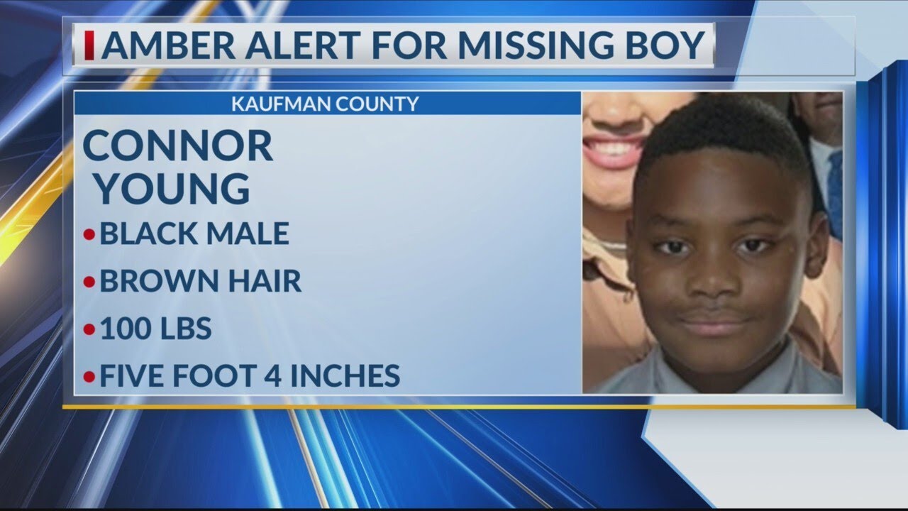 Amber Alert issued for missing Kaufman County 12-year-old