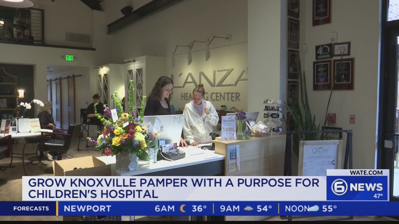 Knoxville salon provides free hair, makeup services to patients at children’s hospital