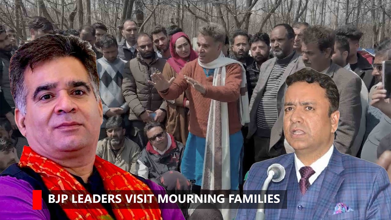 BJP Leaders Visit Families of Missing Youth Found Dead in Kulgam