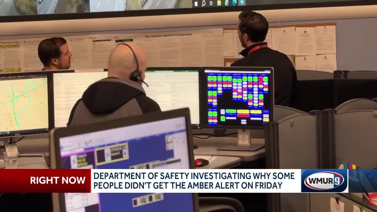 New Hampshire safety officials looking at Amber Alert system after some report not getting alert