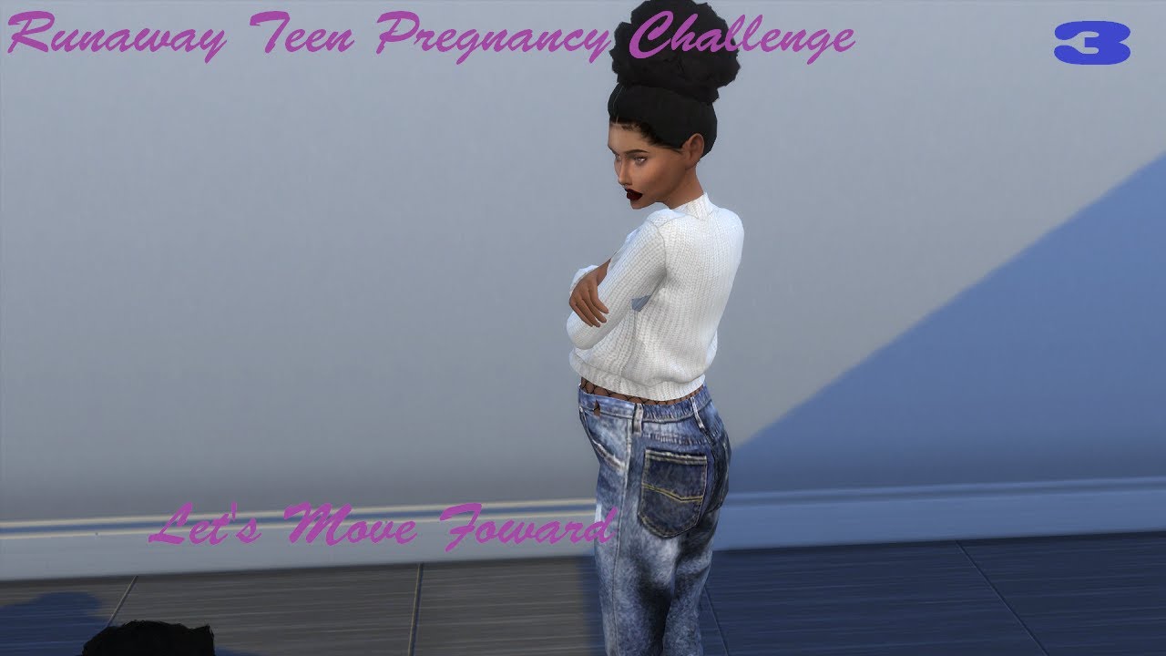 Runaway Teen Pregnancy Challenge | Sims 4 | Ep 3
